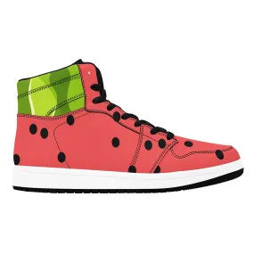 Watermelons Drip 1 Old School High Top Sneakers