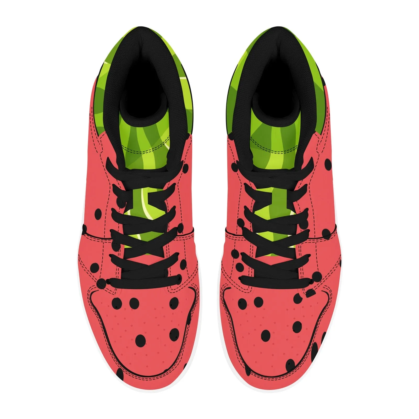 Watermelons Drip 1 Old School High Top Sneakers