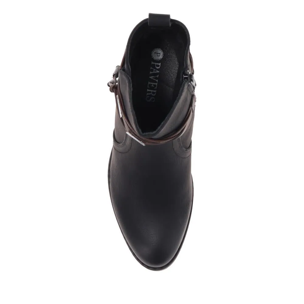 Western-Heeled Ankle Boots - TELOO40009 / 326 233