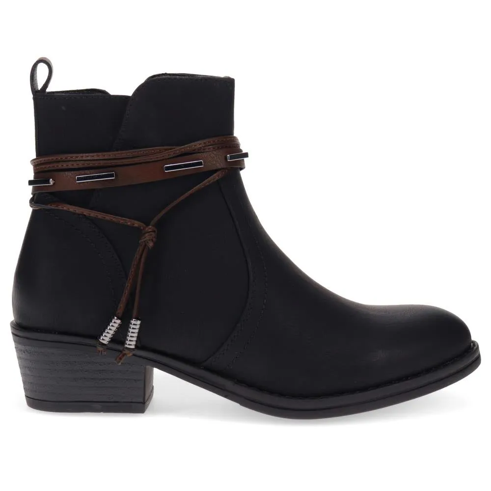 Western-Heeled Ankle Boots - TELOO40009 / 326 233