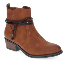 Western-Heeled Ankle Boots - TELOO40009 / 326 233