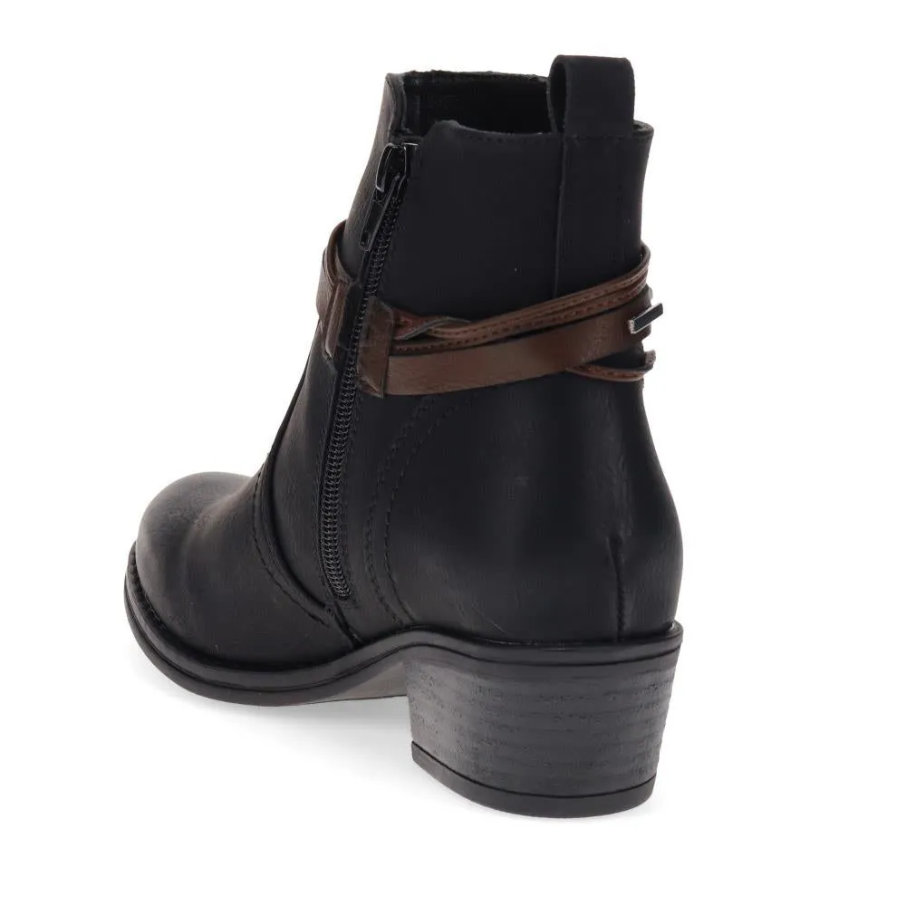 Western-Heeled Ankle Boots - TELOO40009 / 326 233