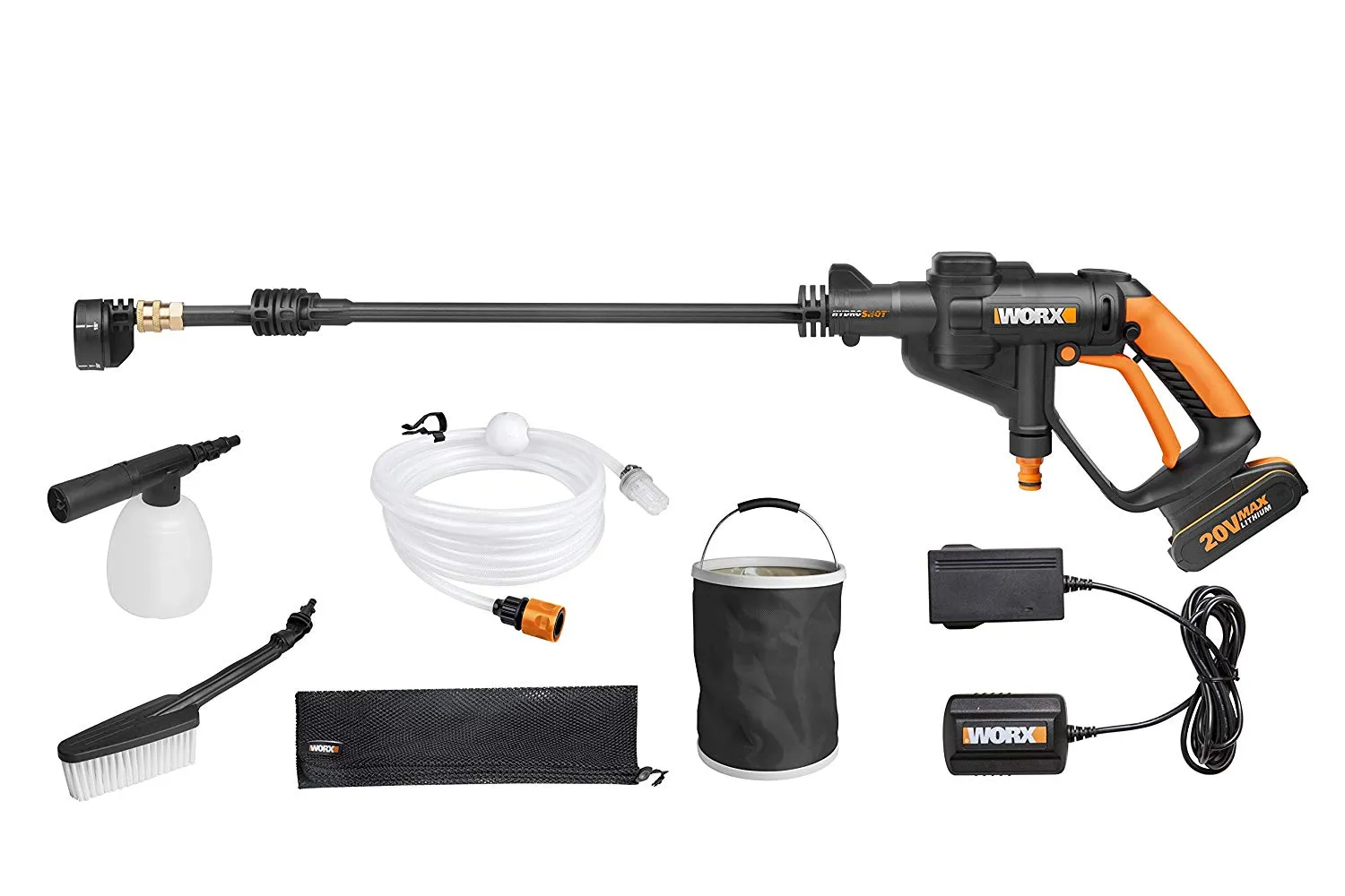 Worx WG629E.1 HYDROSHOT Cordless Portable Pressure Washer 20V MAX
