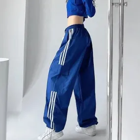 Y2K Cargo Sweatpants für Damen Baggy Hohe Taille
